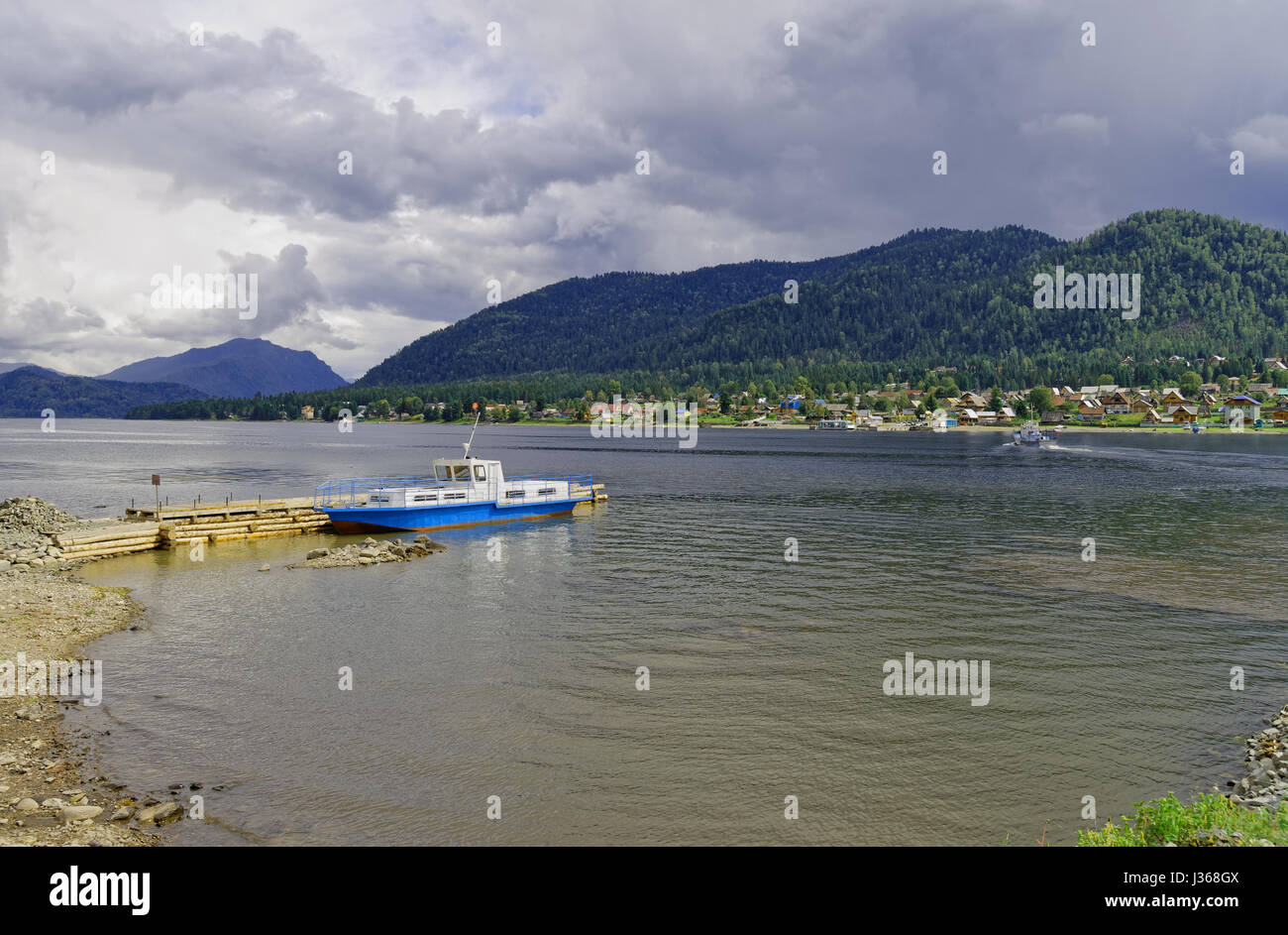 Kolyvan Lake is a blue gem of the Altai Territory Kolyvan Lake is a blue gem of the Altai Territory