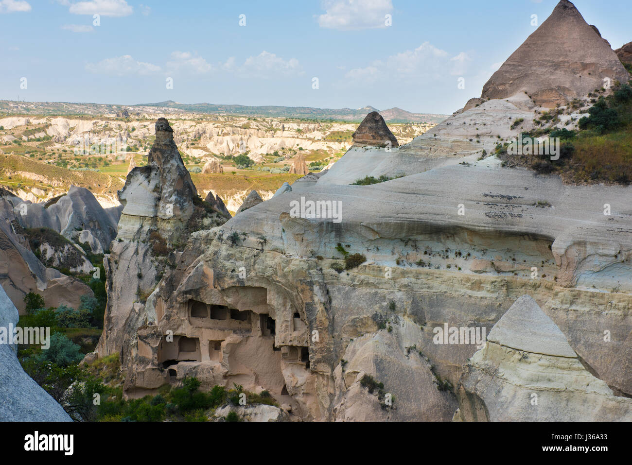Rose valley Goreme Cappadocia Turkey summertime Stock Photo - Alamy