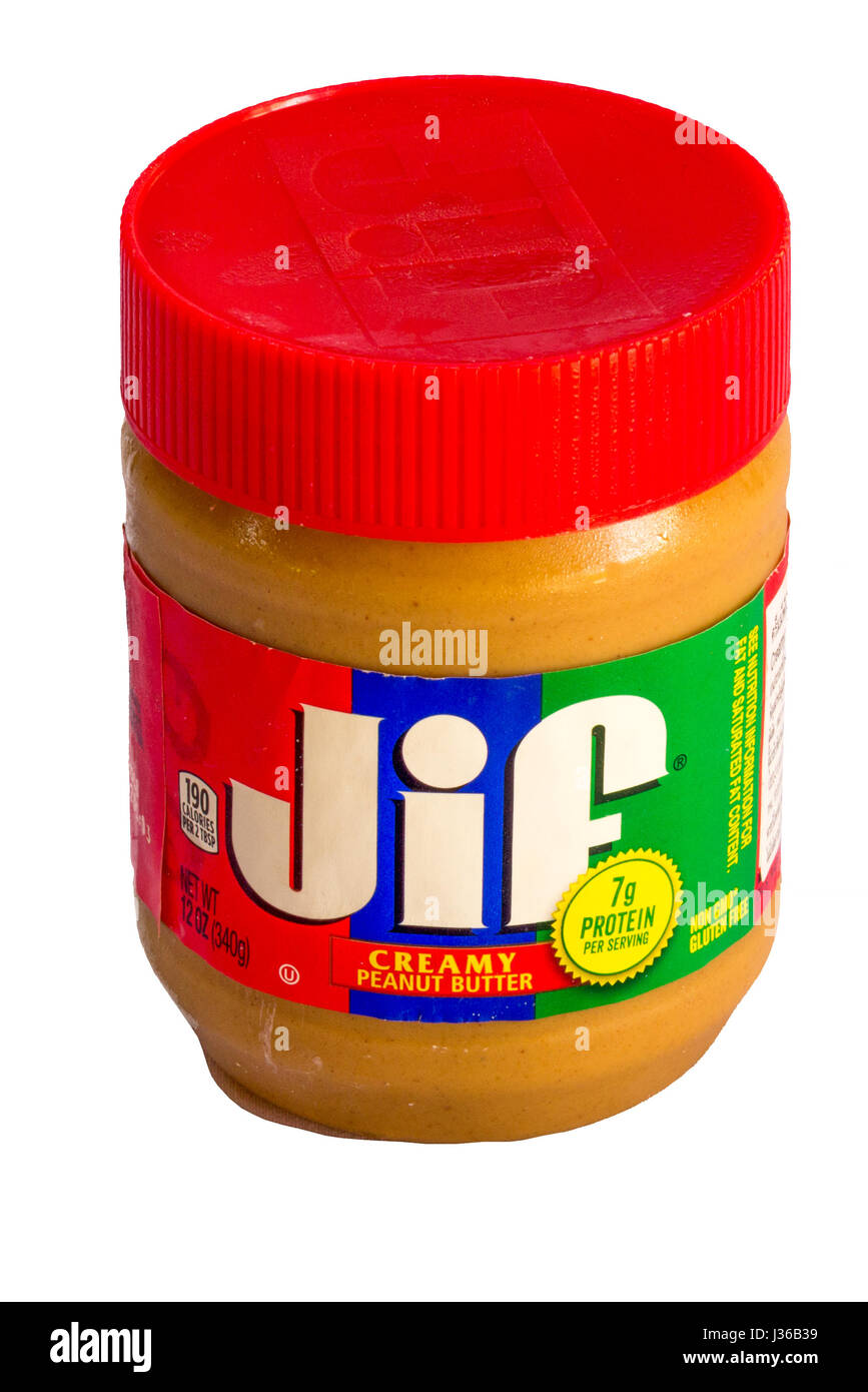 https://c8.alamy.com/comp/J36B39/jar-of-jif-creamy-peanut-butter-J36B39.jpg
