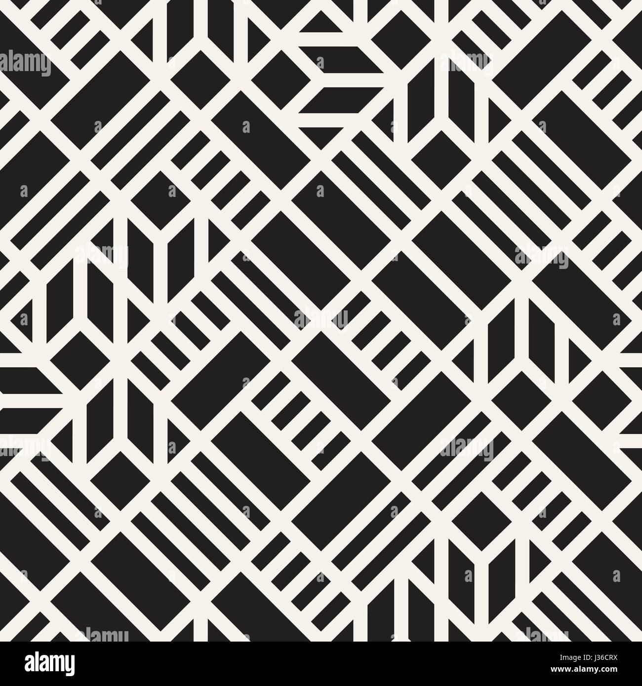 Vector seamless pattern. Mesh repeating texture. Linear grid with ...