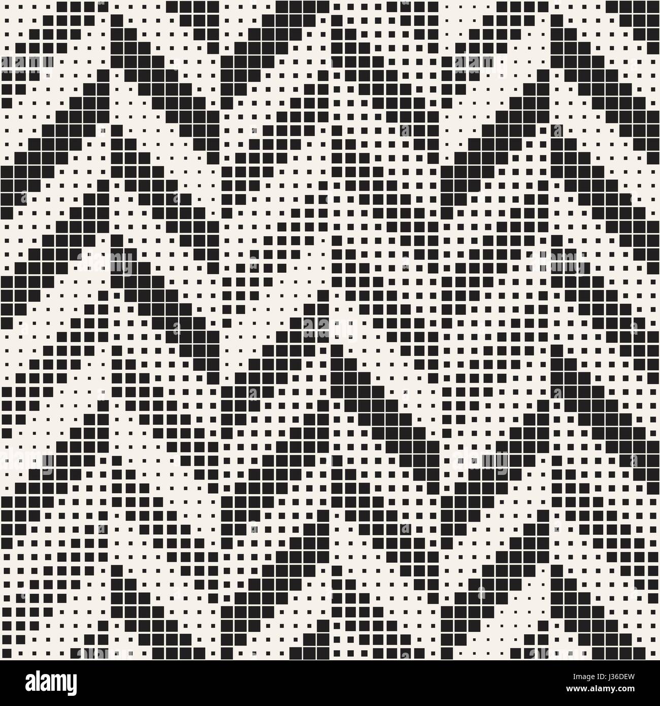 Seamless Irregular Geometric Pattern. Abstract Black and White Modern ...