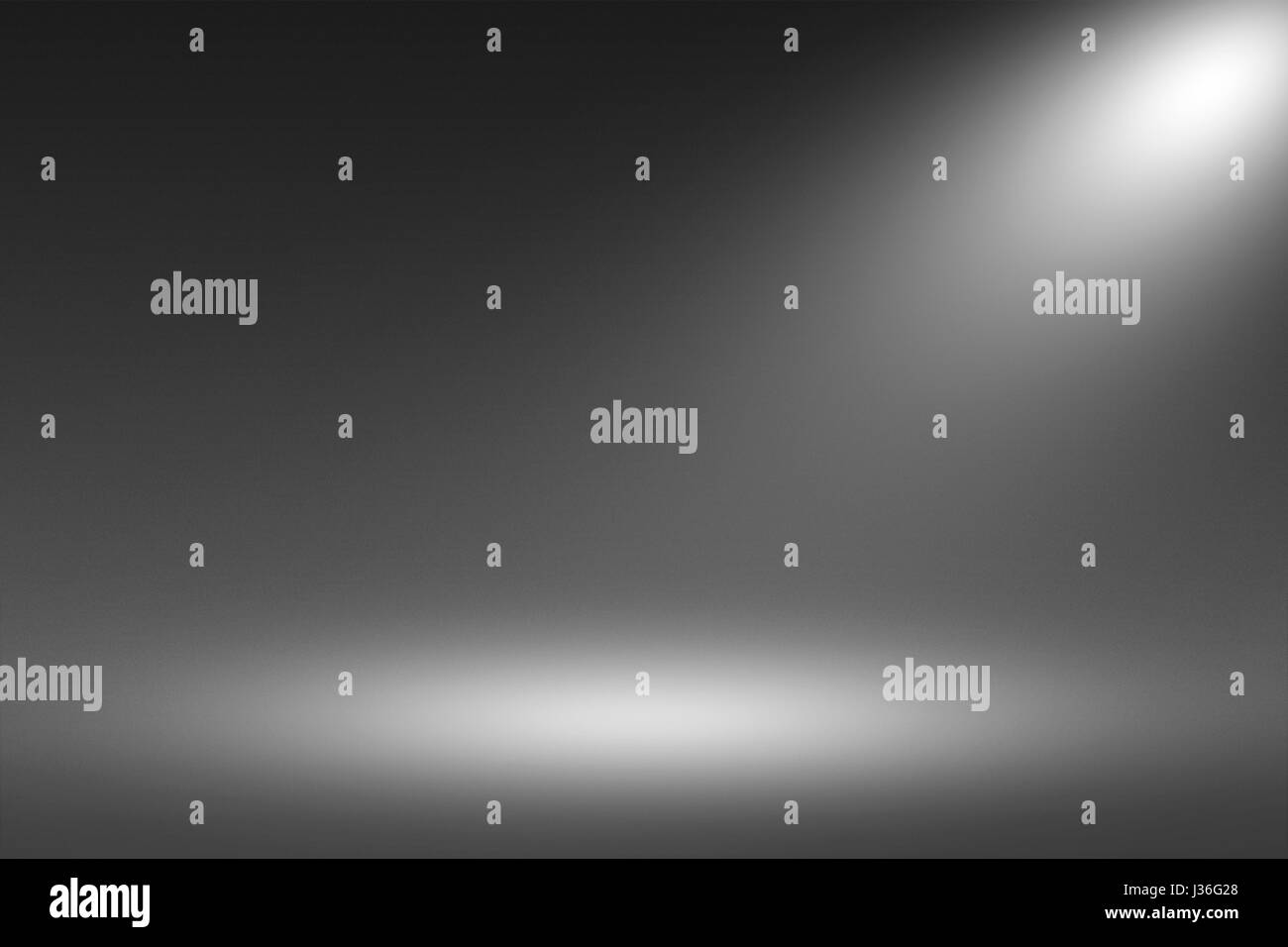 Product Showscase Spotlight on Black Background - Fuzzy Infinite Dark Floor Stock Photo