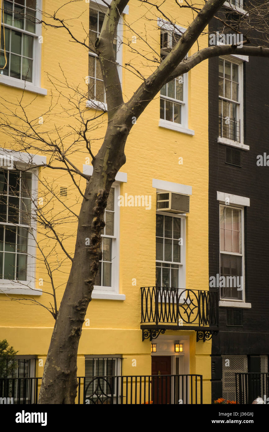 Mcdougal sullivan gardens historic district hires stock photography