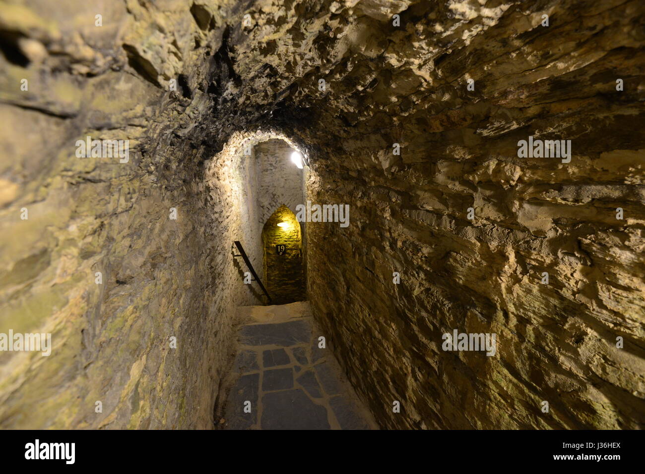 Castle in bouillon Stock Photo Alamy