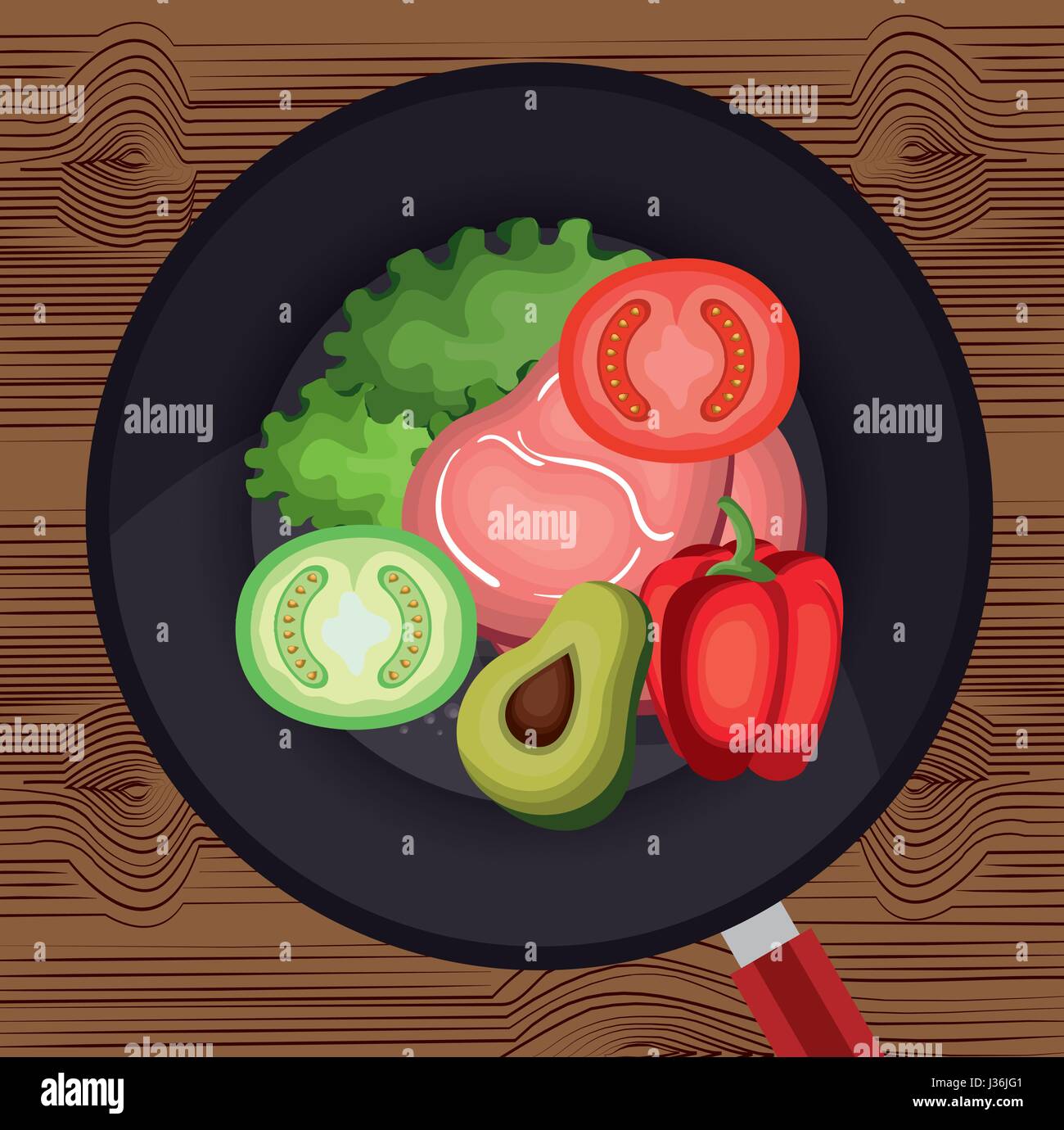healthy food vegan icons Stock Vector Image & Art - Alamy