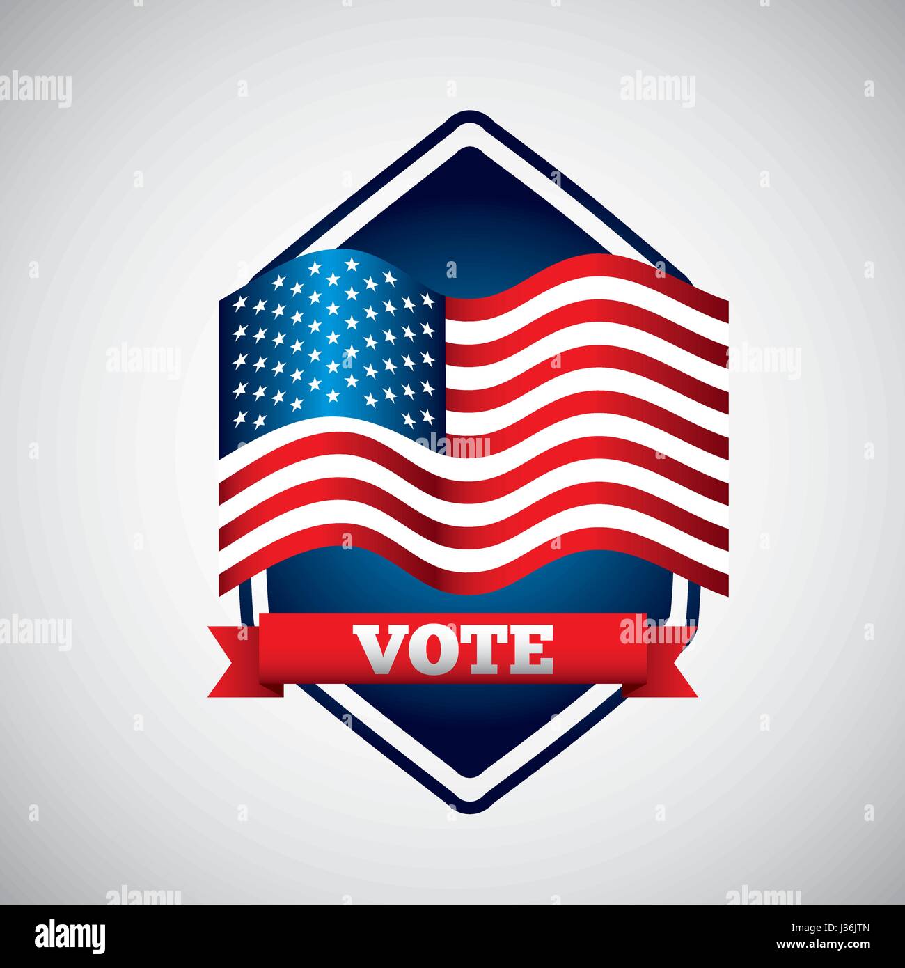 US presidential voting concept Stock Vector Image & Art - Alamy