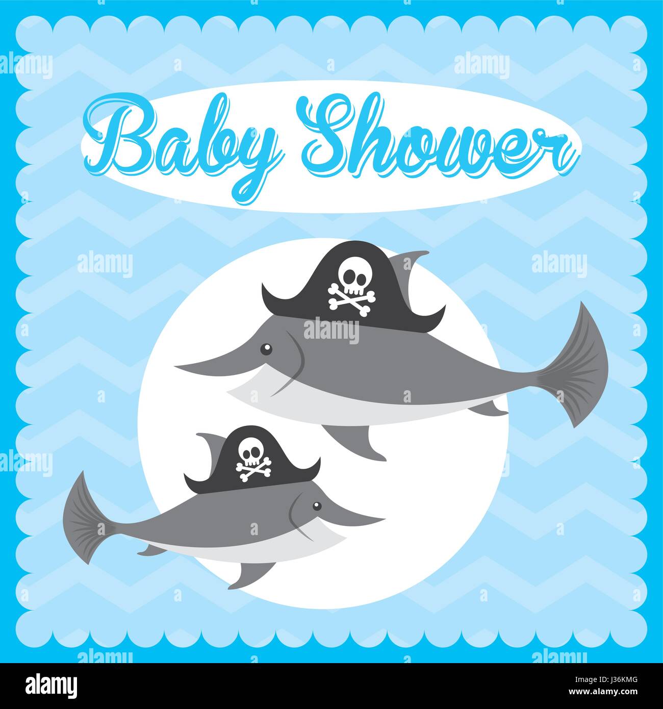 animal cute baby shower invitation Stock Vector Image & Art - Alamy