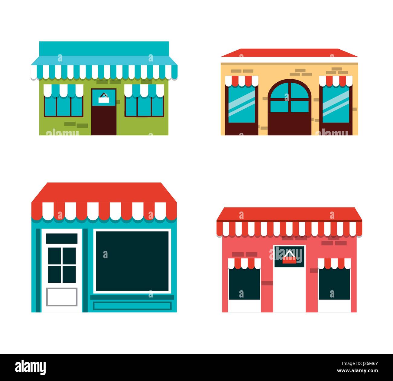 shopping center design Stock Vector Image & Art Alamy