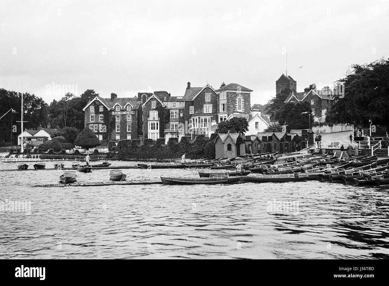 Bowness on windermere scenic Black and White Stock Photos & Images Alamy