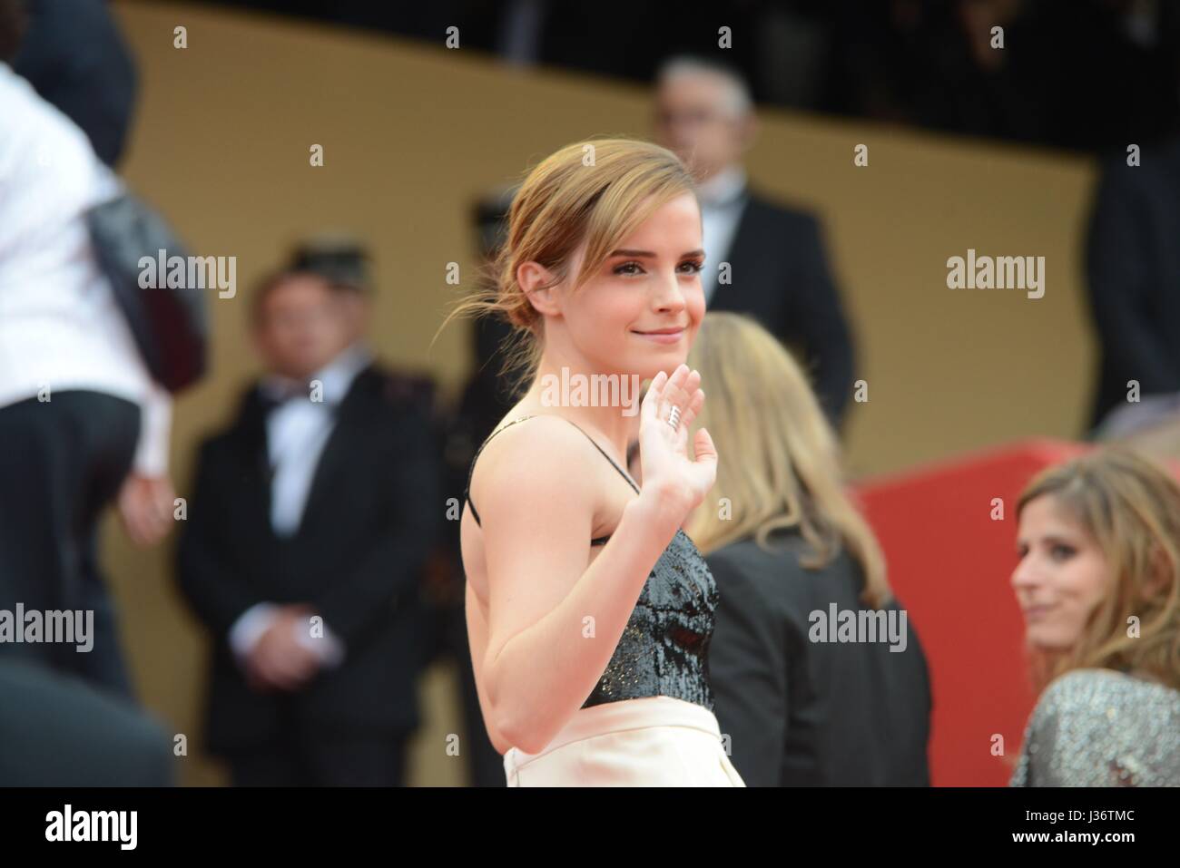 Emma Watson  66e Festival de Cannes 2013  Montée des marches du film 'The Bling Ring'  16 mai 2013 Stock Photo