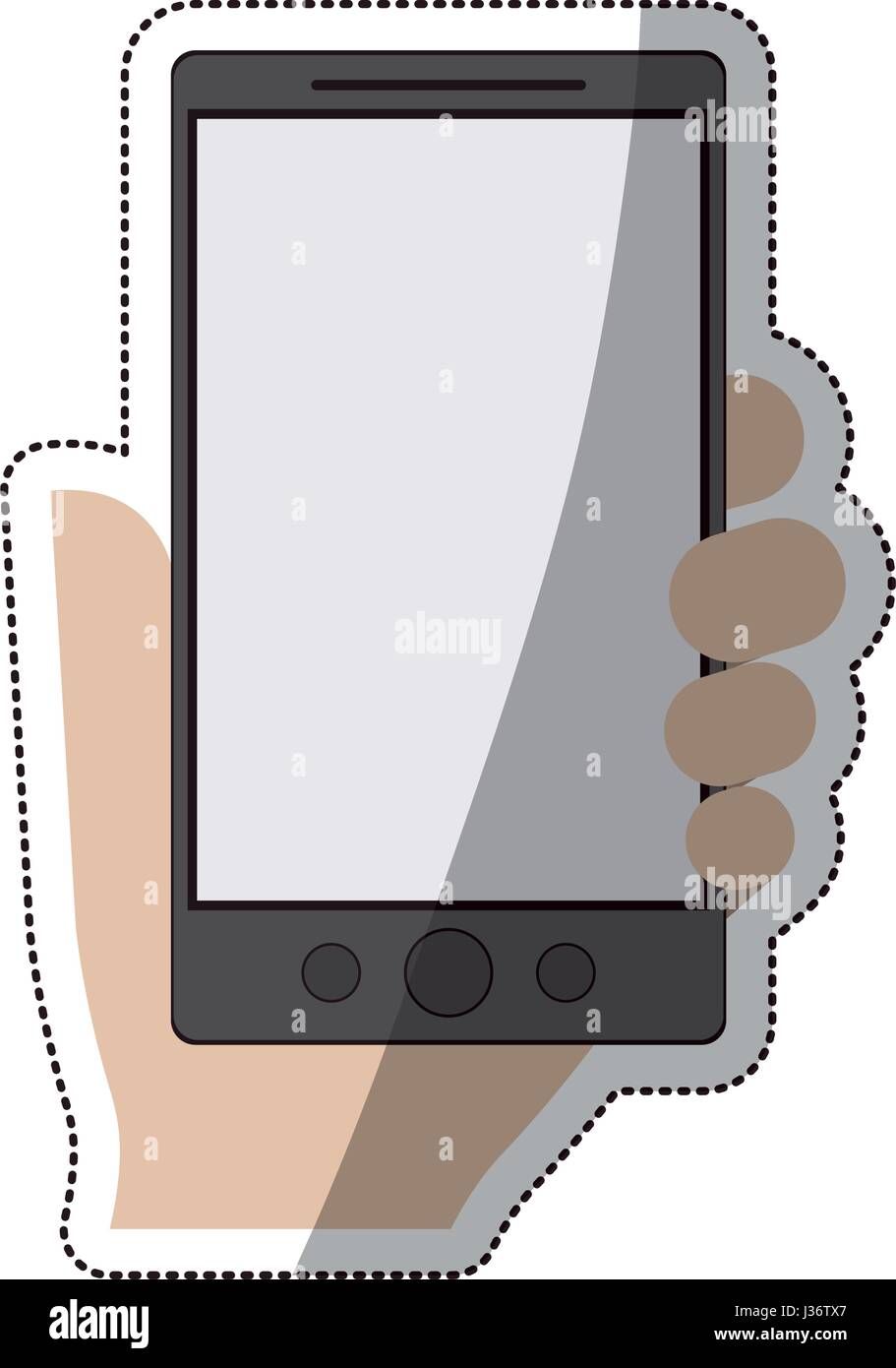 Isolated smartphone design Stock Vector Image & Art - Alamy