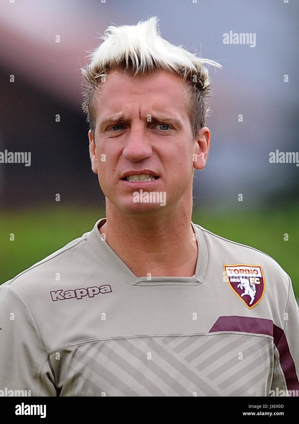 Italian League Serie A -2016-2017 /  ( Torino FC ) -  Maximiliano Gaston Lopez ' Maxi Lopez ' Stock Photo