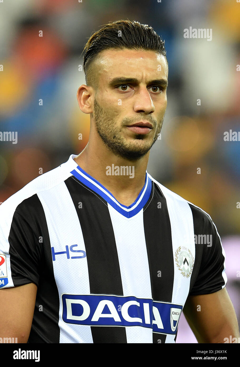 Italian League Serie A -2016-2017 / ( Udinese Calcio ) - Ali Adnan Kadhim  Al-Tameemi " Ali Adnan Kadhim Stock Photo - Alamy
