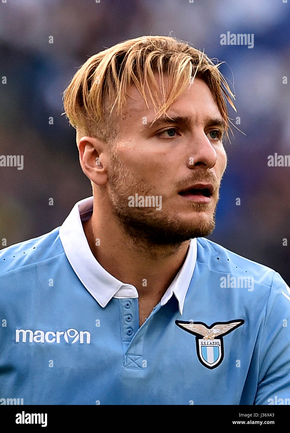 Italian League Serie A -2016-2017 /  ( SS Lazio ) -  Ciro Immobile Stock Photo