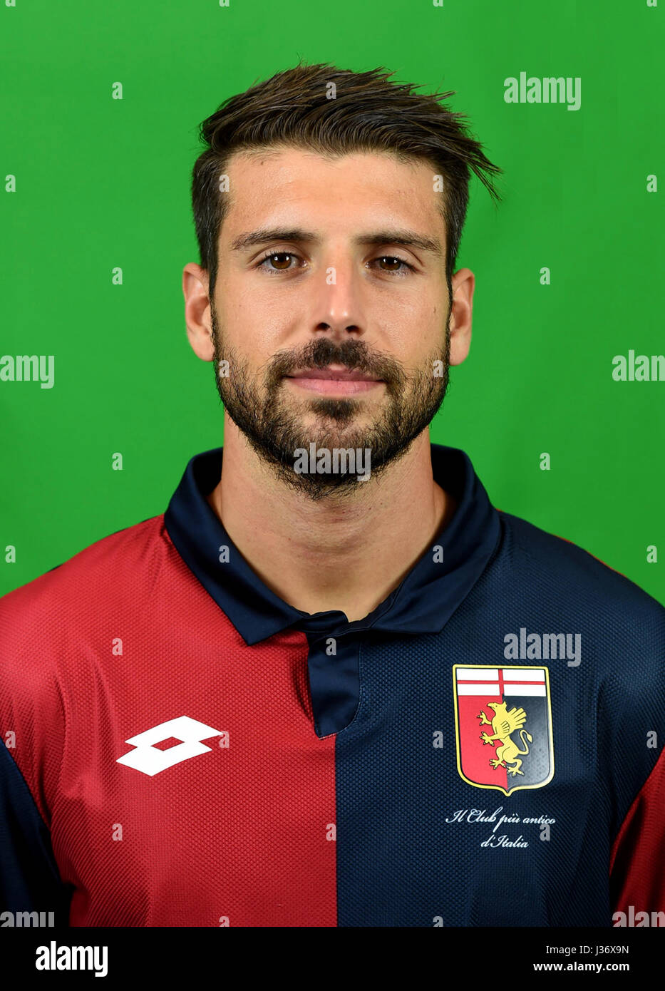 Italian League Serie A -2016-2017 /  ( Genoa CFC ) -  Miguel Luis Pinto Veloso ' Miguel Veloso ' Stock Photo