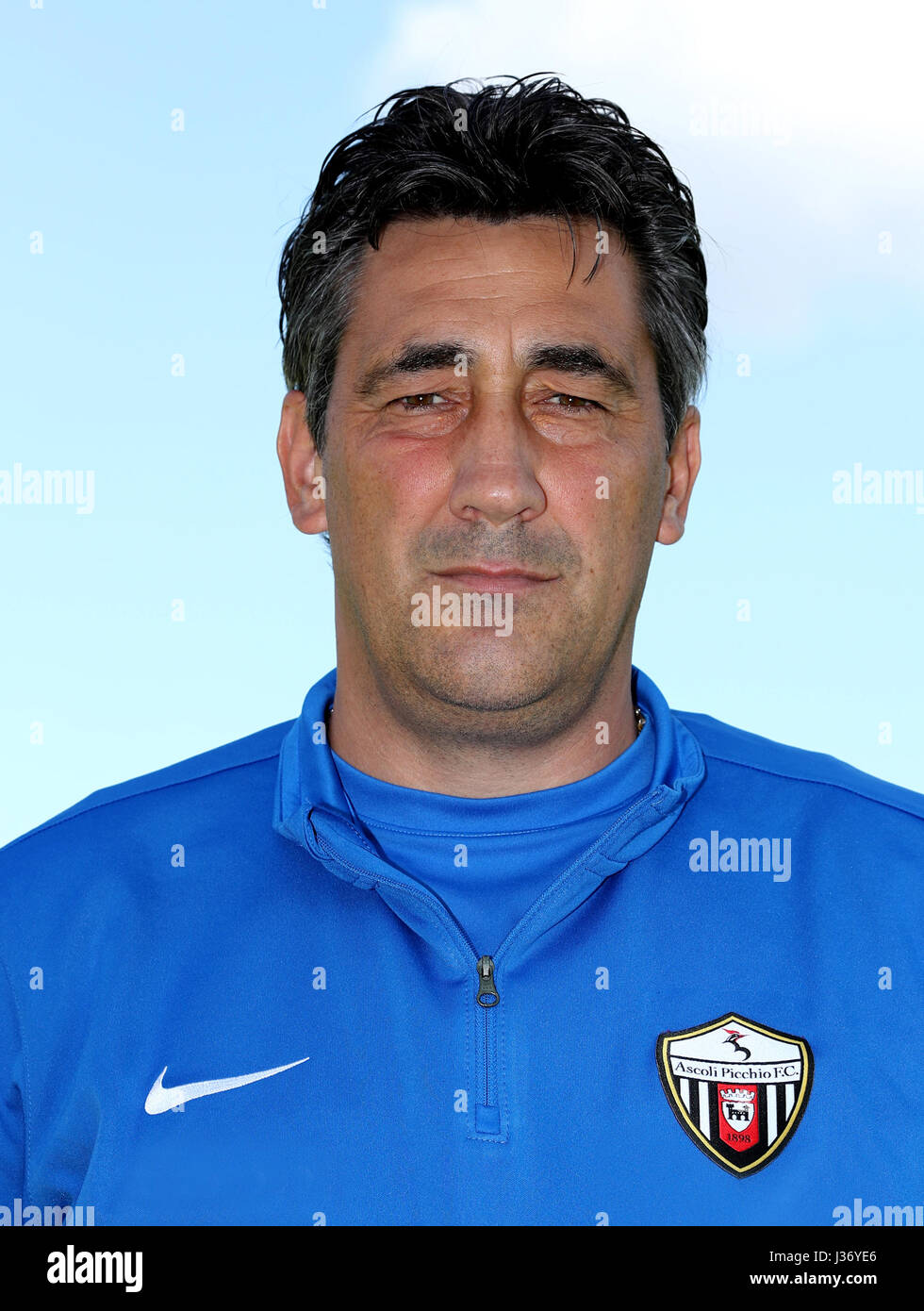 Italian League Serie B -2016-2017 /  ( Ascoli Picchio F.C. 1898 ) -  Alfredo Aglietti - DT Ascoli Picchio F.C.1898 Stock Photo