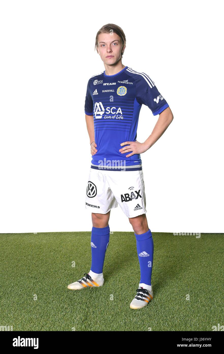 Erik Granat  Helfigur  @leverans  Allsvenskan 2016  Fotboll Stock Photo