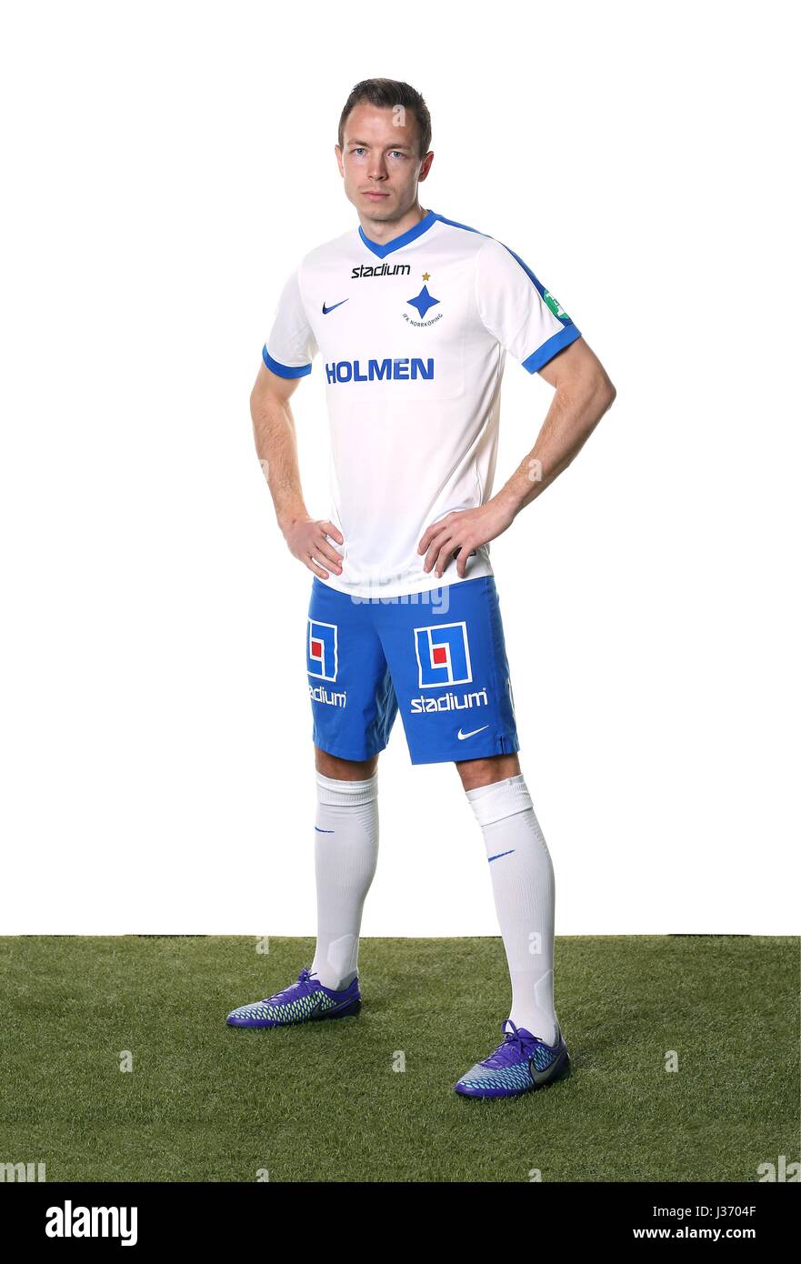 Jon Gdudni Fjoluson Helfigur @Leverans Allsvenskan 2016 Fotboll Stock Photo  - Alamy