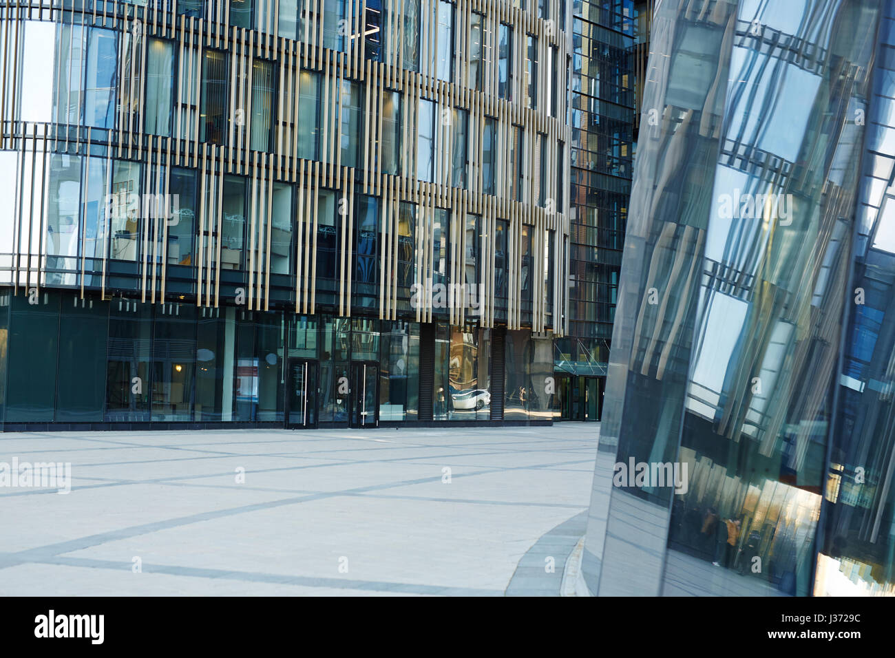 Modern Glass Office Building Stock Photo - Alamy