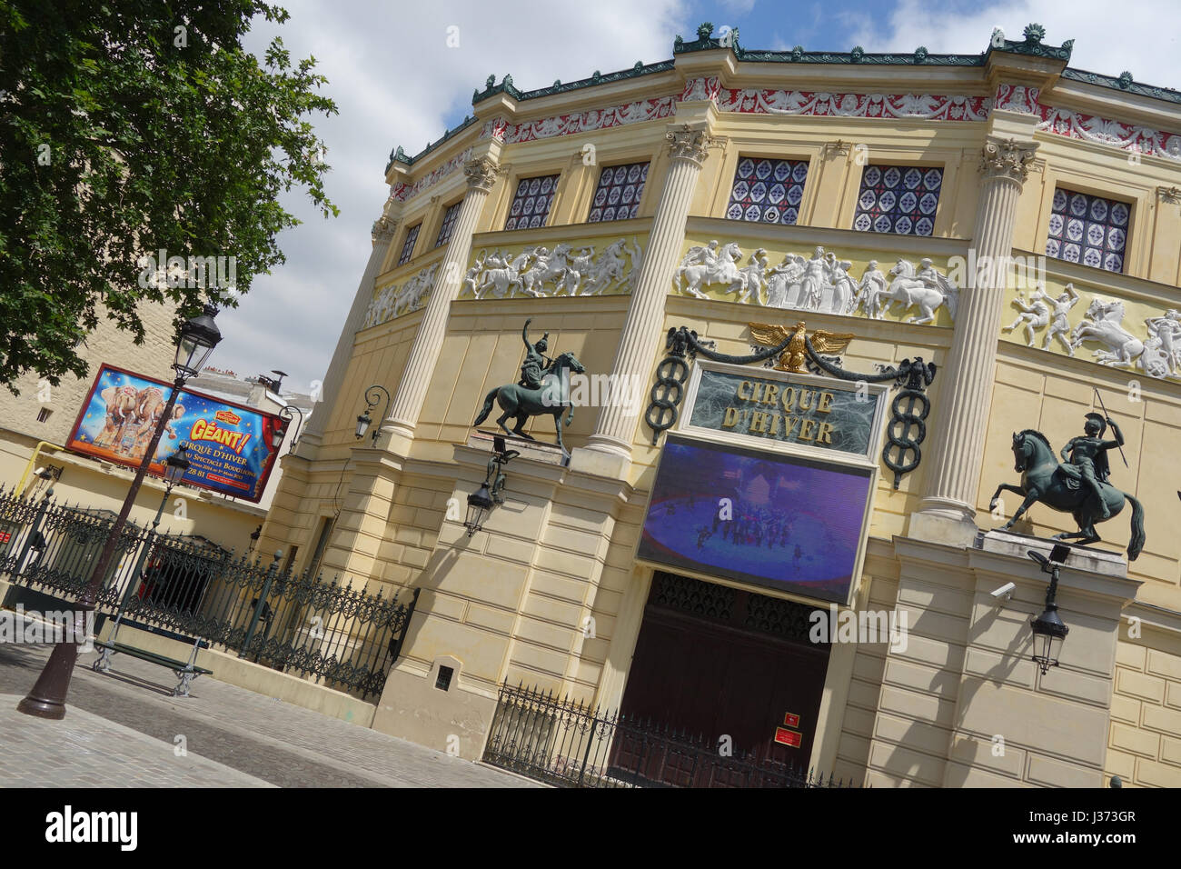 Paris, Cirque d'Hiver Stock Photo