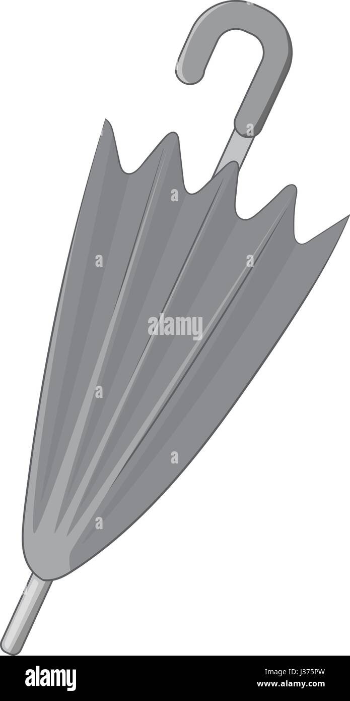 Umbrella icon monochrome Stock Vector Image & Art - Alamy