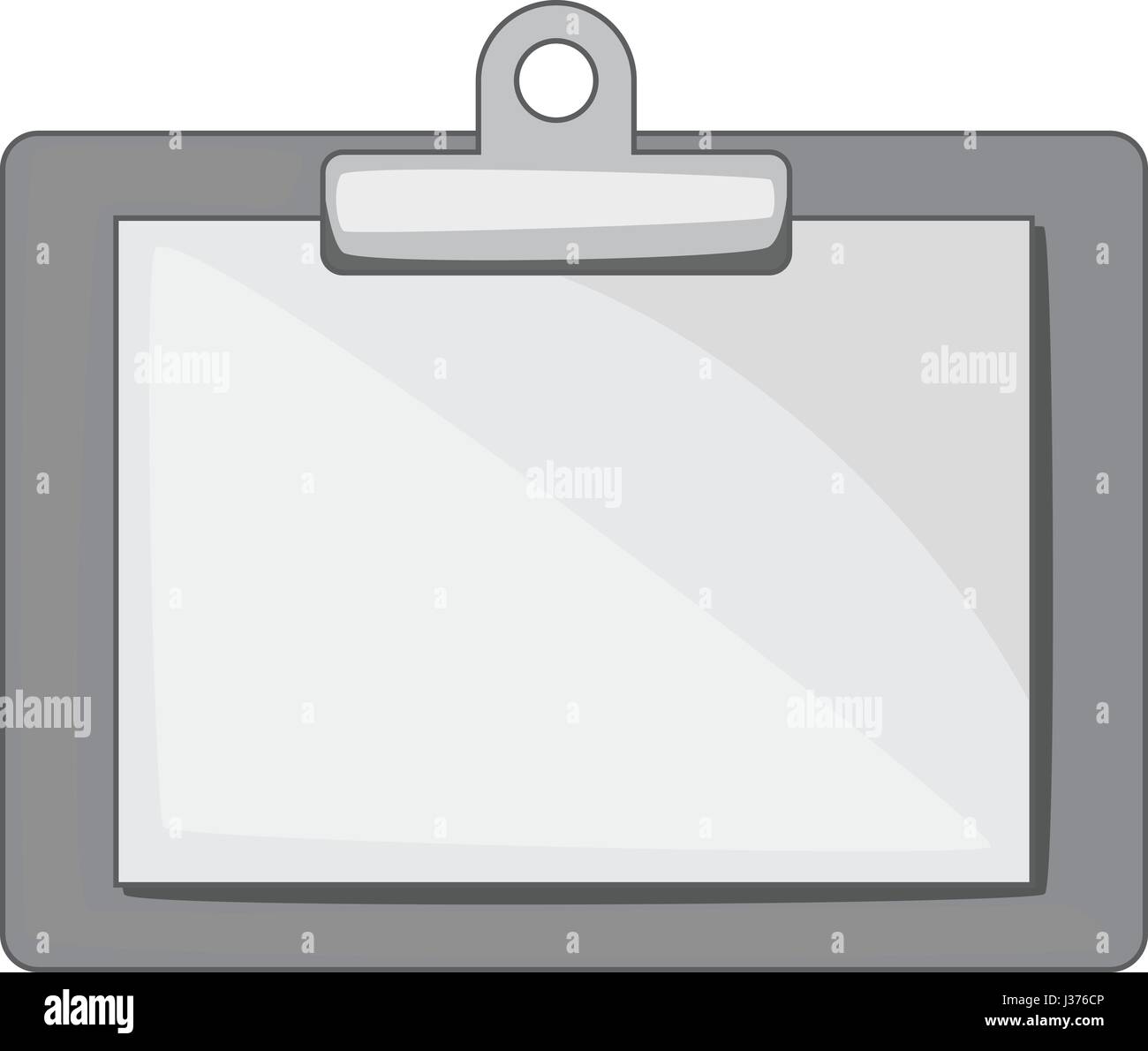 Clipboard with blank sheet of paper icon Stock Vector Image & Art - Alamy