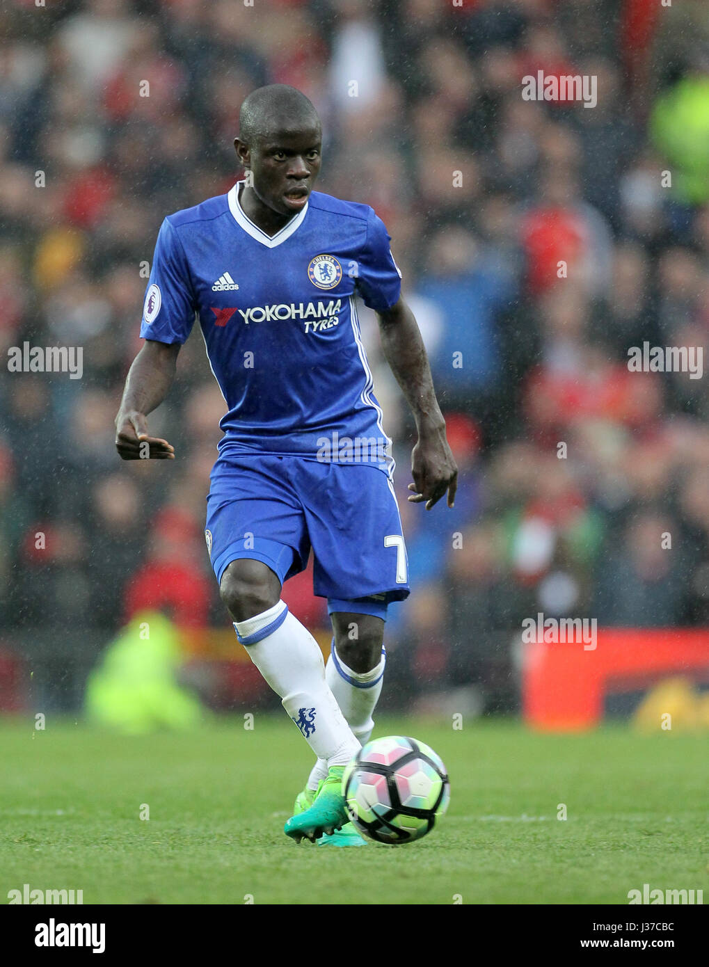 N'GOLO KANTE CHELSEA FC OLD TRAFFORD MANCHESTER ENGLAND 16 April