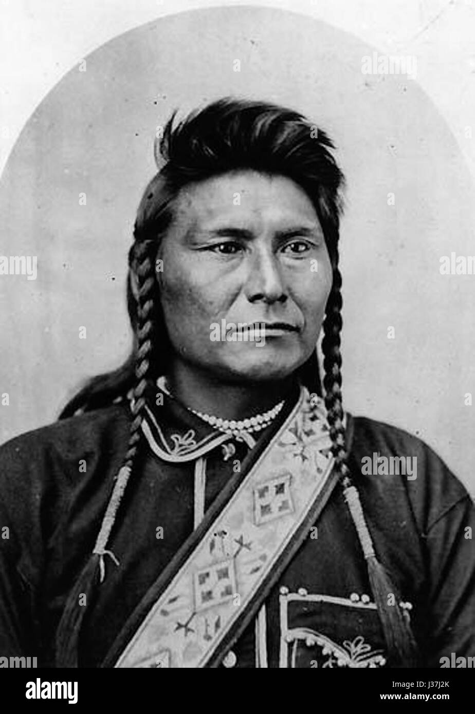 Chief.Joseph.1877 Stock Photo