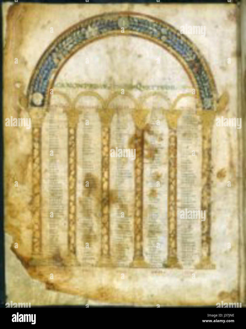 The Codex Beneventanus is a medieval manuscript, containing canonical ...