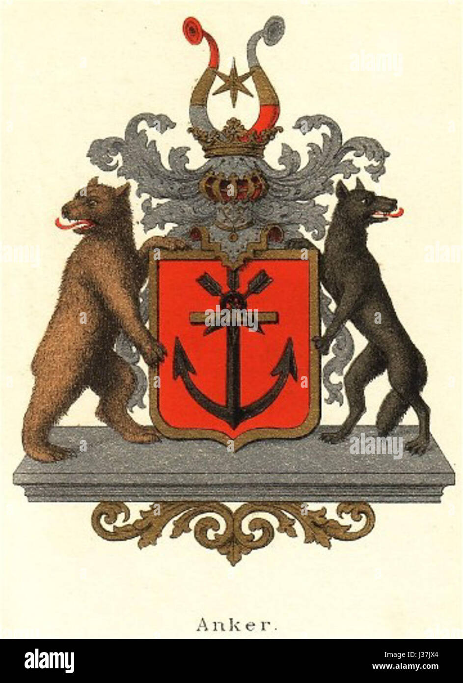 Anker emblem hi-res stock photography and images - Alamy