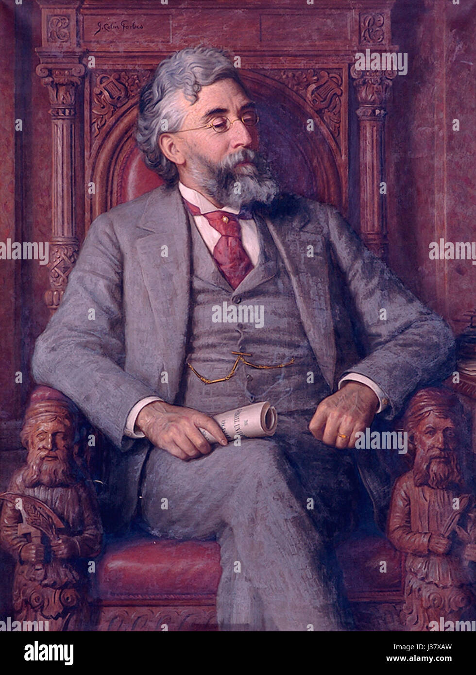 Charles Kendall Adams Stock Photo Alamy