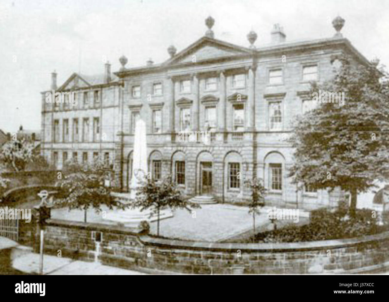 Derby School 1920 Stock Photo
