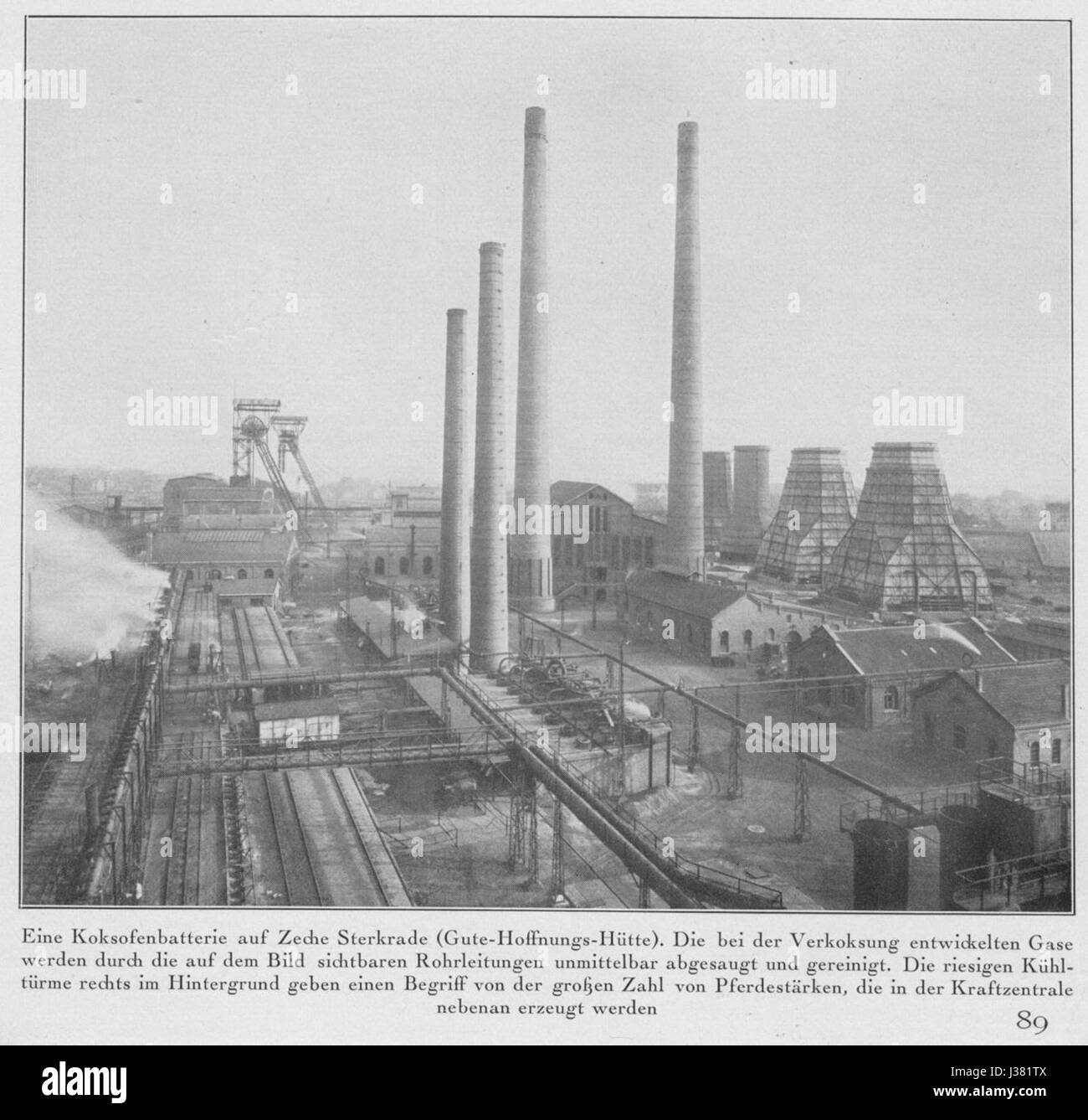 De sterkrade gute hoffnungs huette 1920 Stock Photo