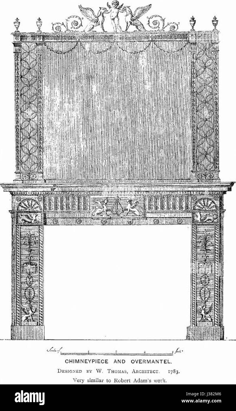 Chimney mantel piece hi-res stock photography and images - Alamy