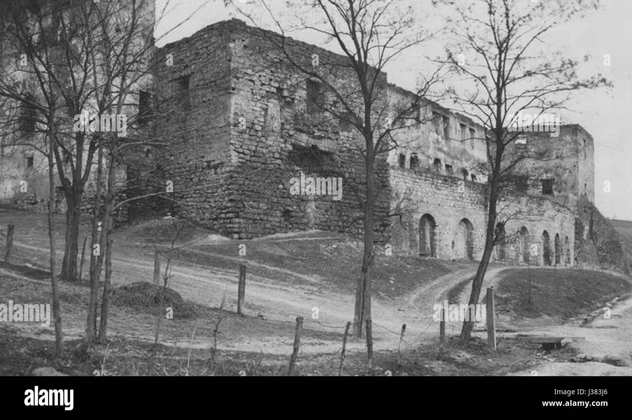 Czortkow castle Stock Photo