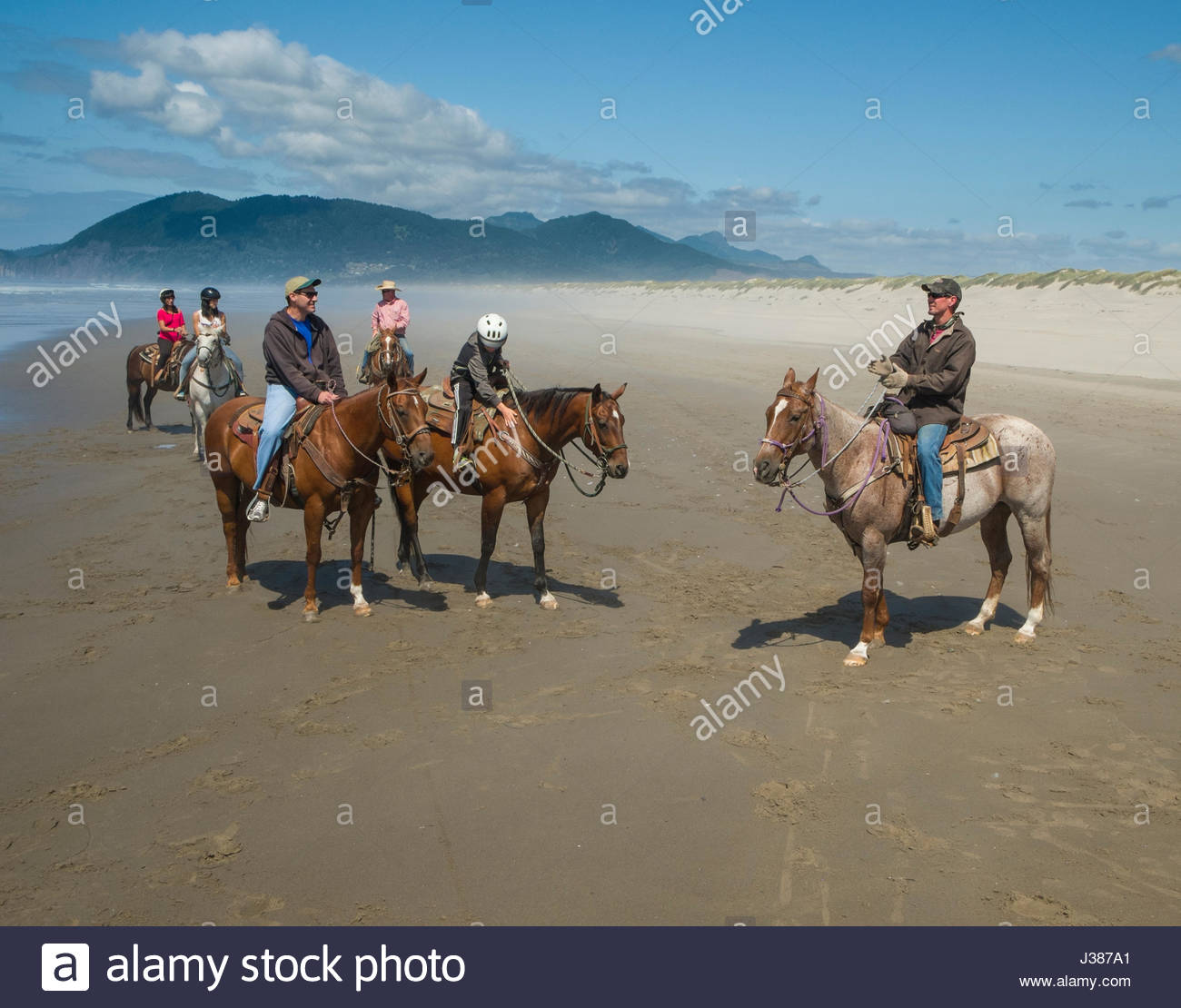 Horseback Ride On Beach High Resolution Stock Photography and Images ...