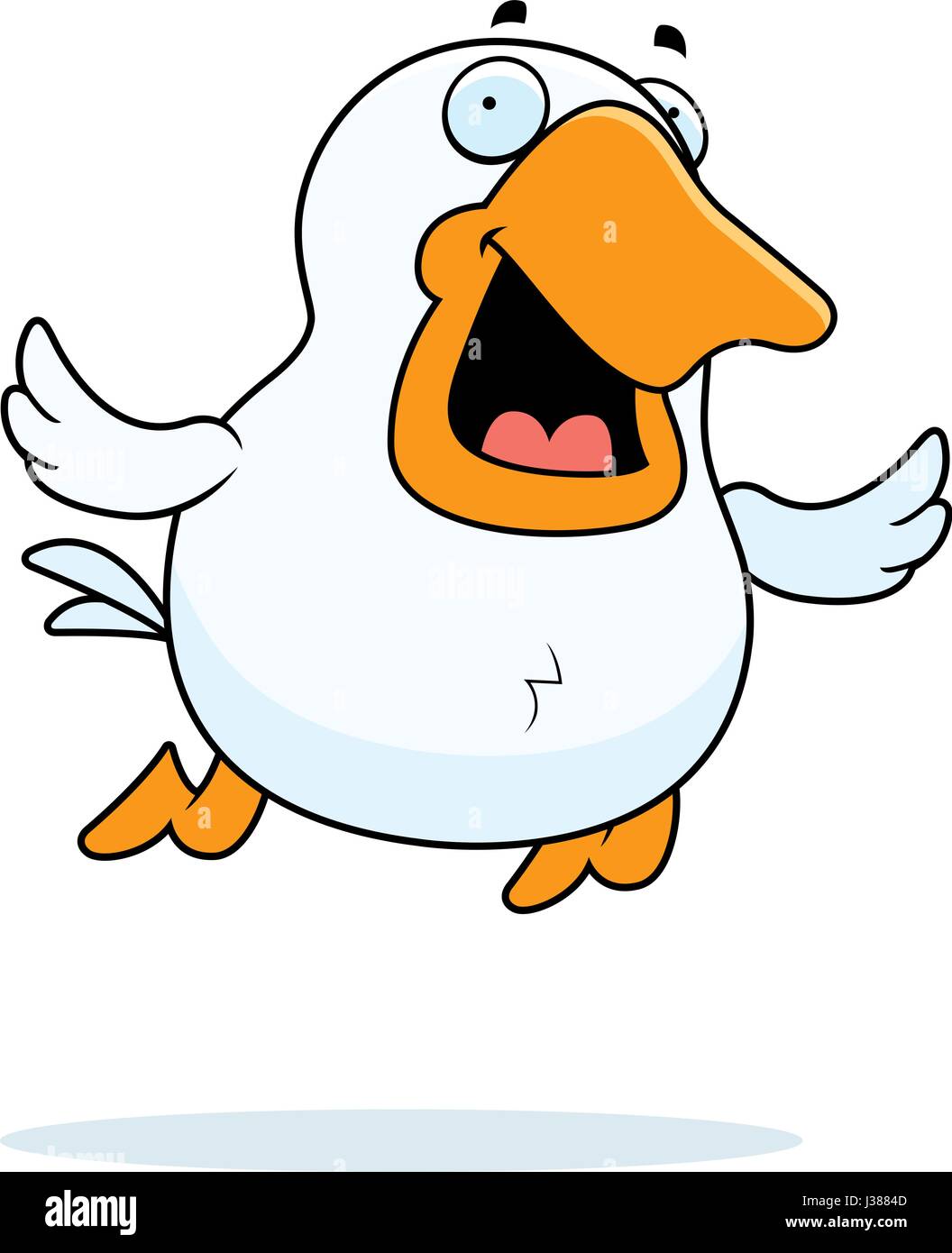 Cartoon Goose