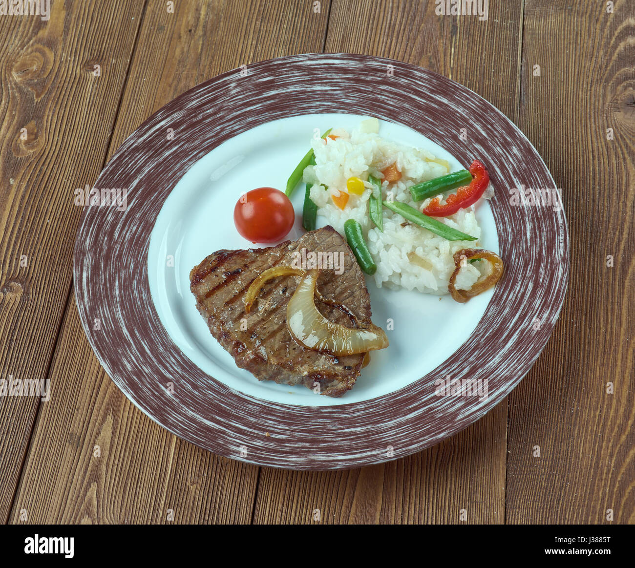 Carne a la tampiquena most popular meat dishes in Mexico Stock Photo Alamy