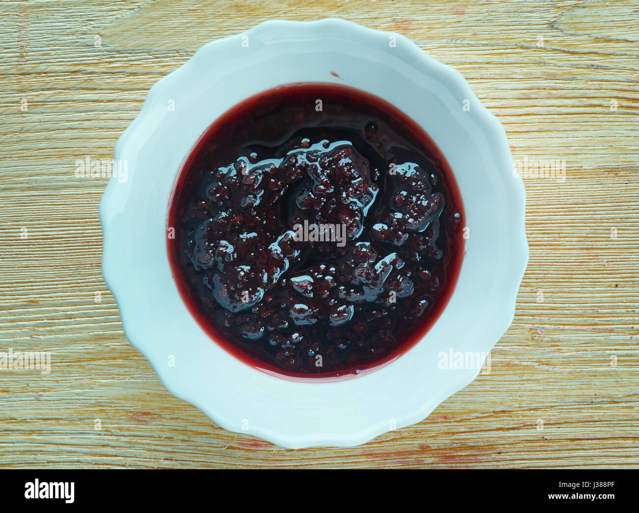 Lekvar - thick jam or fruit butter of Central and Eastern European ...