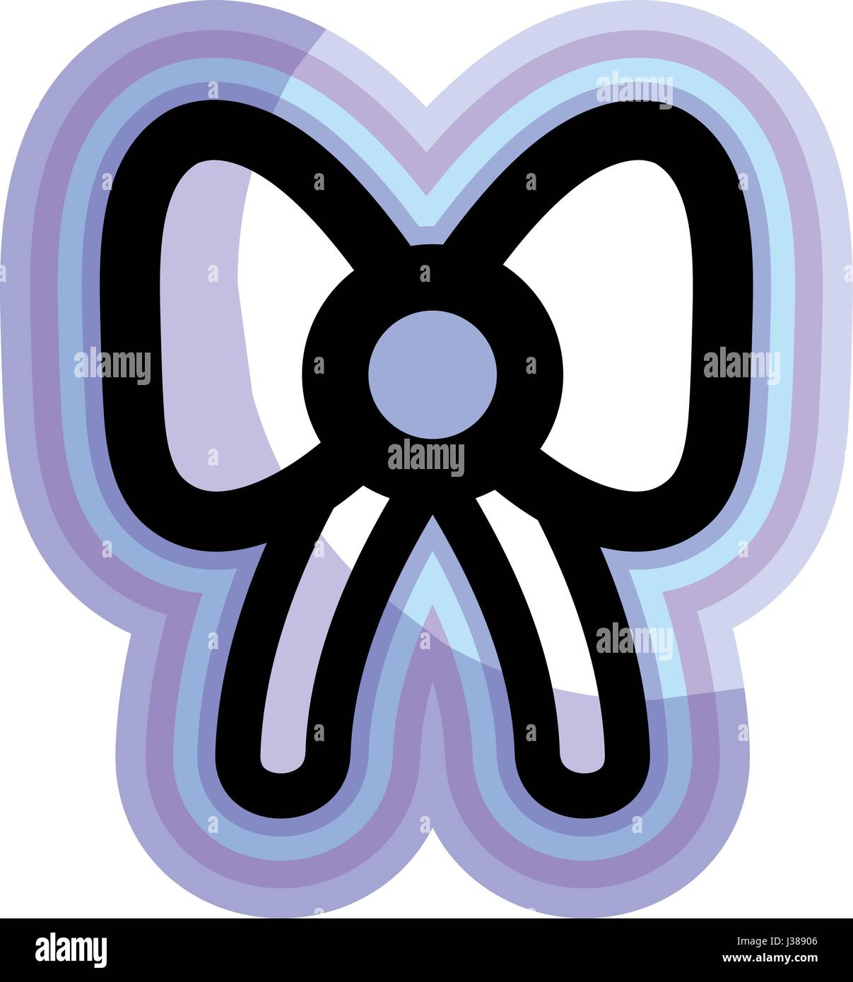 Bow figure Stock Vector Images - Alamy