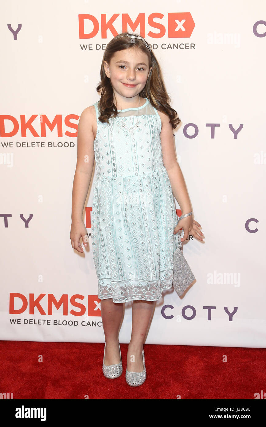 New York, USA. 28th April 2017: Marlie Wilson attends the 11th Annual DKMS 'Big Love' Gala at Cipriani Wall Street on April 27, 2017 in New York City. Stock Photo