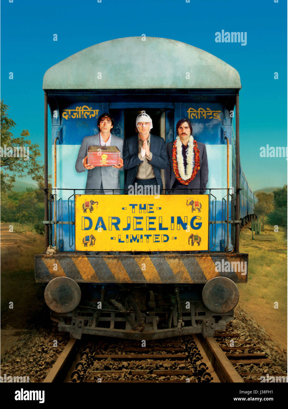 THE DARJEELING LIMITED (2007)  ADRIEN BRODY  OWEN WILSON  JASON SCHWARTZMAN  WES ANDERSON (DIR)  20TH CENTURY FOX/MOVIESTORE COLLECTION LTD Stock Photo