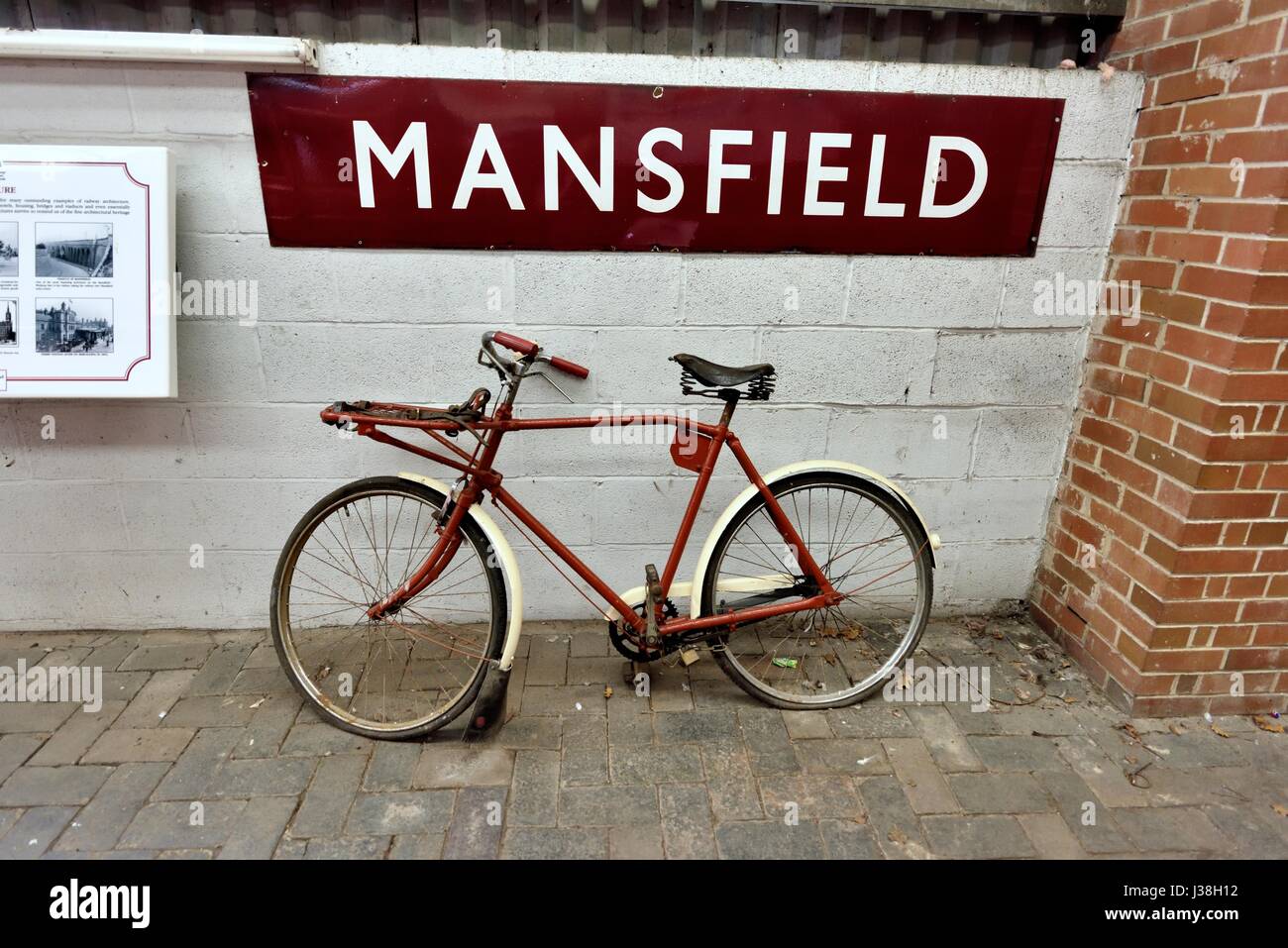 Railway museum Stock Photo