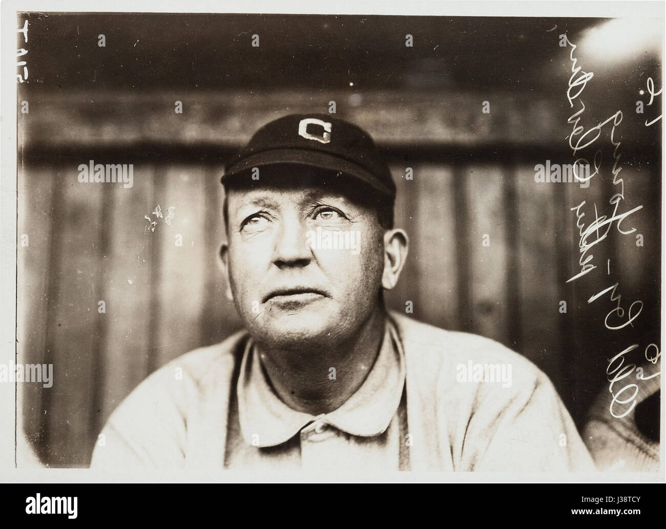 Cy Young by Paul Thompson, 1909 Stock Photo