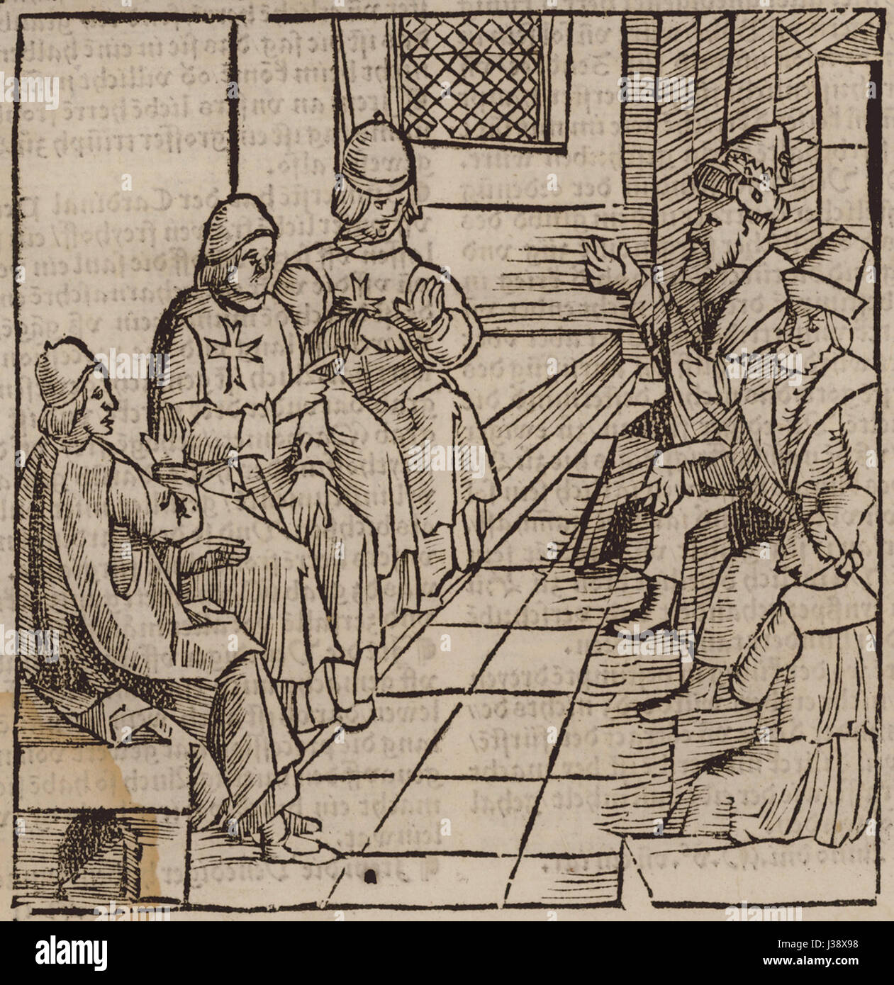 The conference between Ottoman forces and the Knights Hospitaller in ...