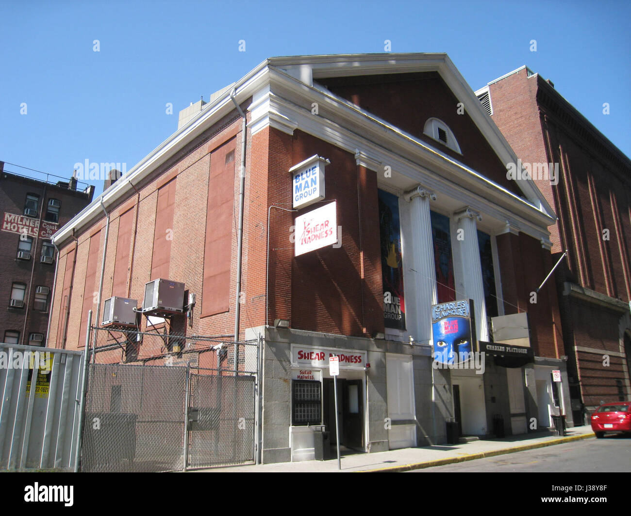 Charles Playhouse, Boston, MA architect Asher Benjamin 1839 Stock Photo Alamy