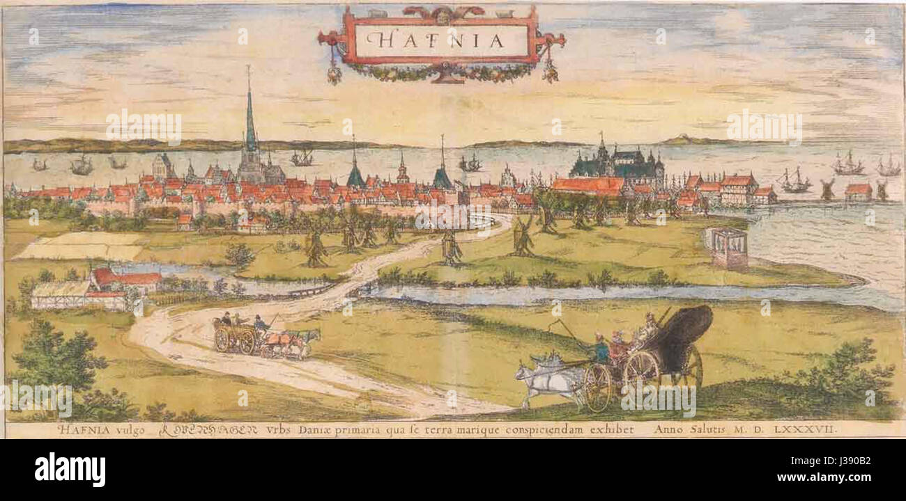Copenhagen (1587) Stock Photo