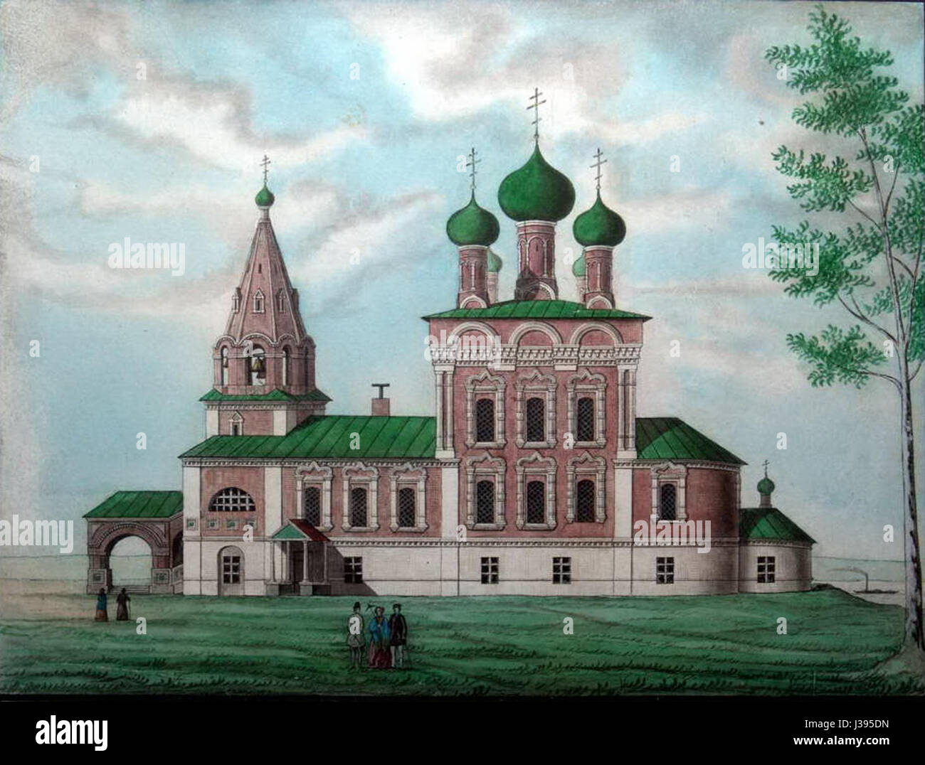 Church of Tsarevich Dmitry on the Blood (Serebrenikov Stock Photo - Alamy