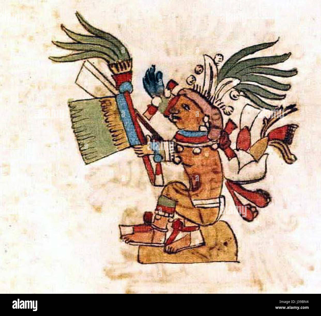 Cinteotl is the Aztec god of maize, a deity worshipped in pre-Columbian ...