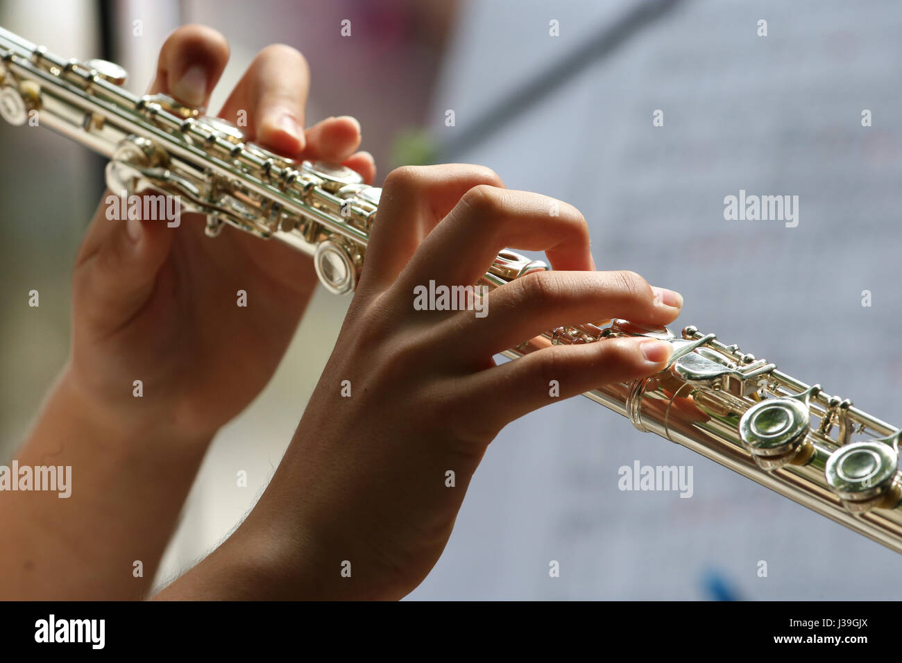 Catholic mass. music Stock Photo Alamy